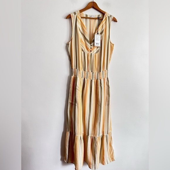 PRANA California Dreaming Organic Cotton Maxi Dress - Picture 2 of 11